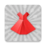 origami clothes from paper android application logo